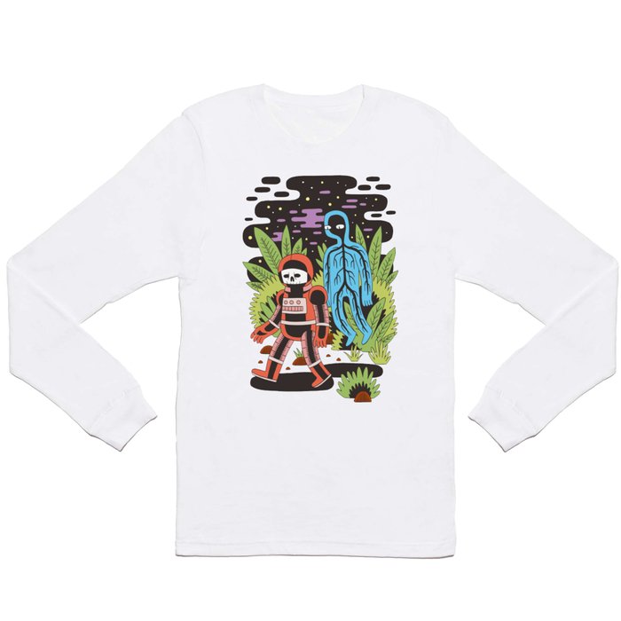 Ghost Space Long Sleeve T Shirt