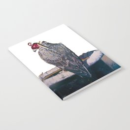 Gyrfalcon - falcon painting Notebook