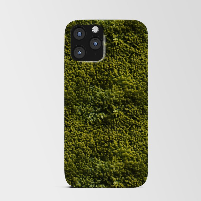 Green moss carpet #11 iPhone Card Case