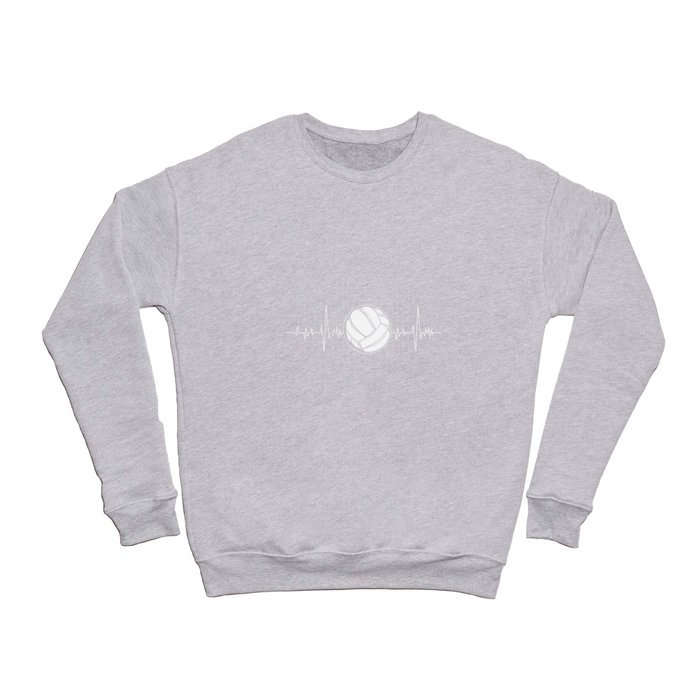 Funny Novelty Gift For Volleyball Fan Player Crewneck Sweatshirt