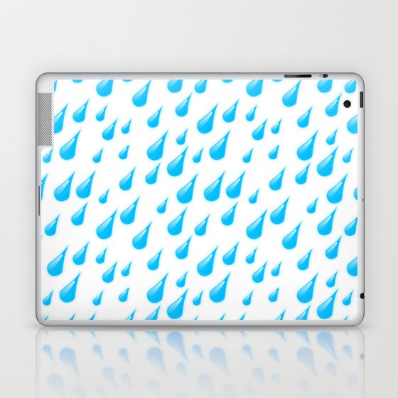 RAINDROP PATTERN. Laptop & iPad Skin
