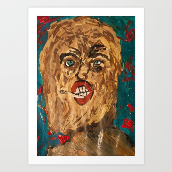 grunge Art Print