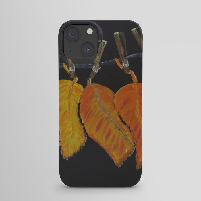 Hanging Leaves iPhone Case