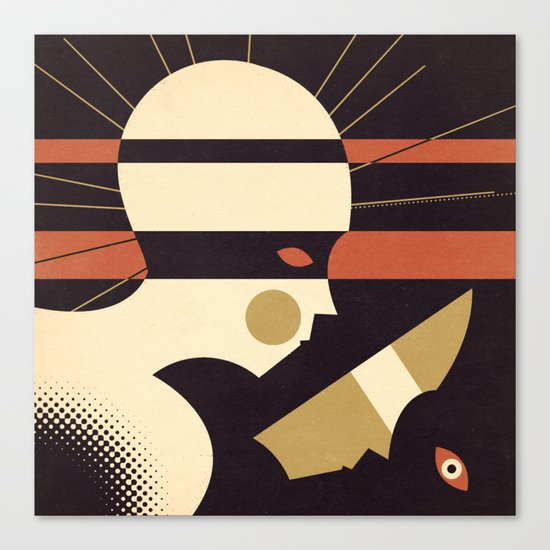 Divisions - Part III Canvas Print