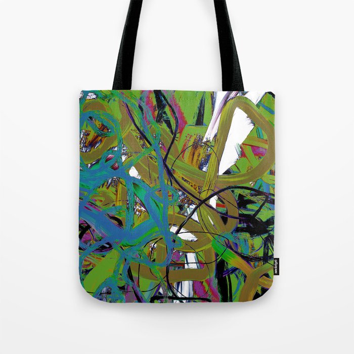 Abstract expressionist Art. Abstract Painting 71. Tote Bag