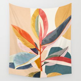 Colorful Branching Out 05 Wall Tapestry