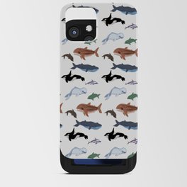 Whales & Dolphins iPhone Card Case