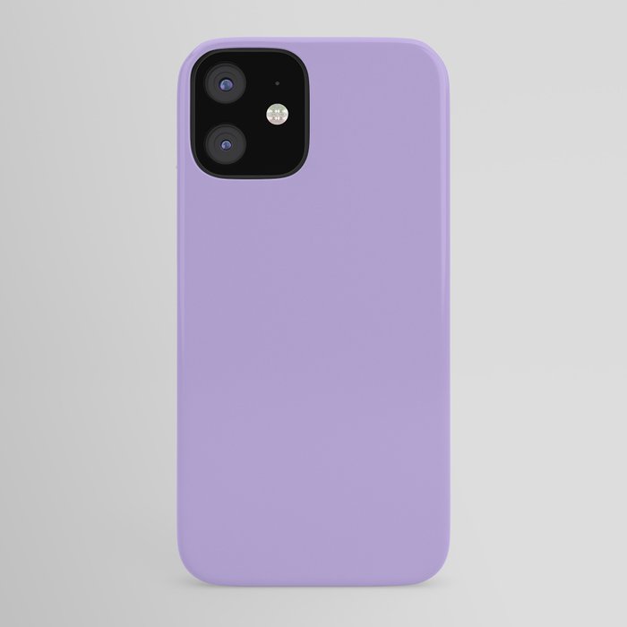 Light Chalky Pastel Purple Solid Color Iphone Case By Podartist Society6