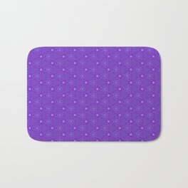 Purple Pattern Bath Mat