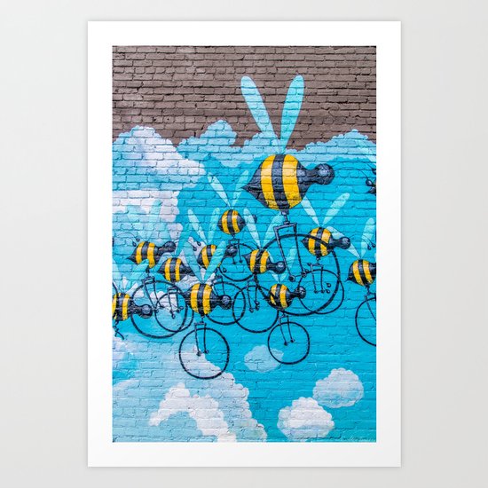 BeeHive Art Print