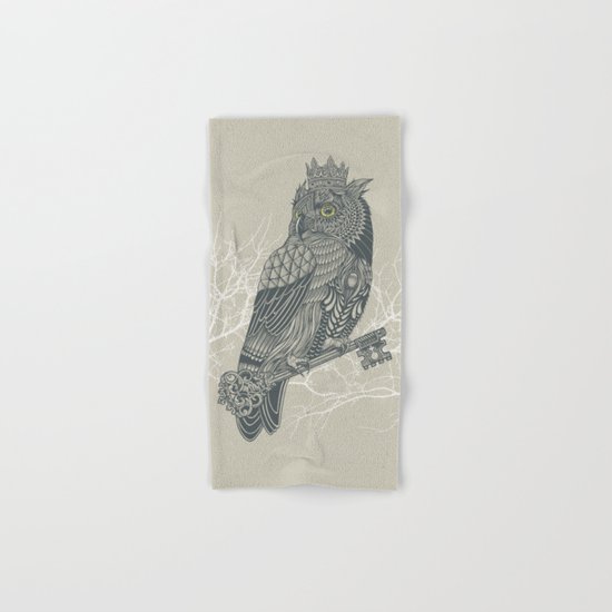 Owl King Hand & Bath Towel