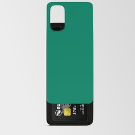 TENNIS COURT GREEN SOLID COLOR  Android Card Case