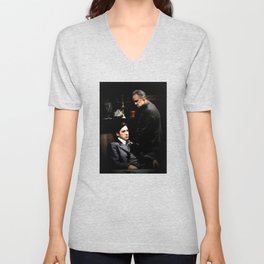 Marlon Brando and Al Pacino V Neck T Shirt