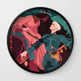 The Beautiful Lady Without Mercy  Wall Clock