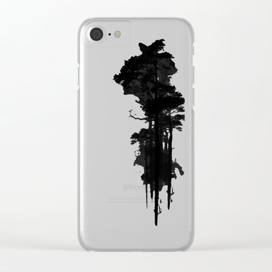 Enchanted forest Clear iPhone Case