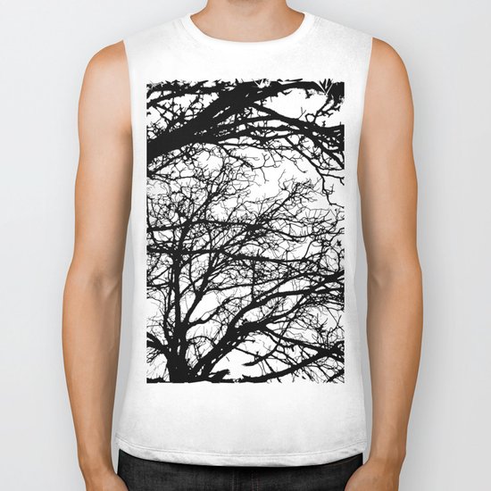 black tree Biker Tank