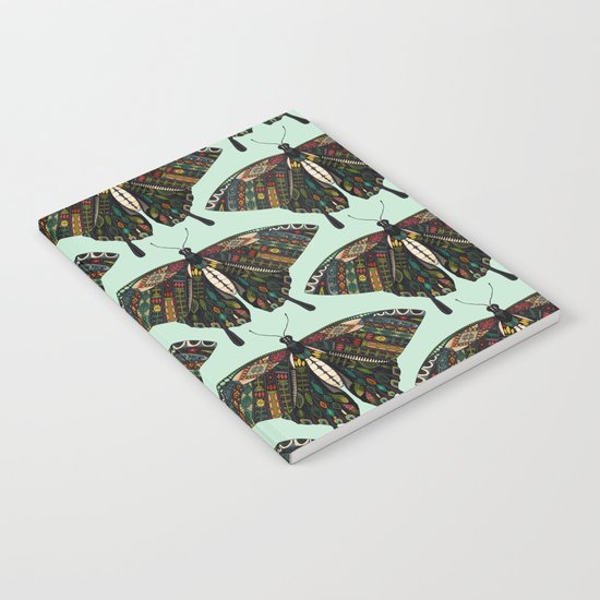 swallowtail butterfly mint Notebook