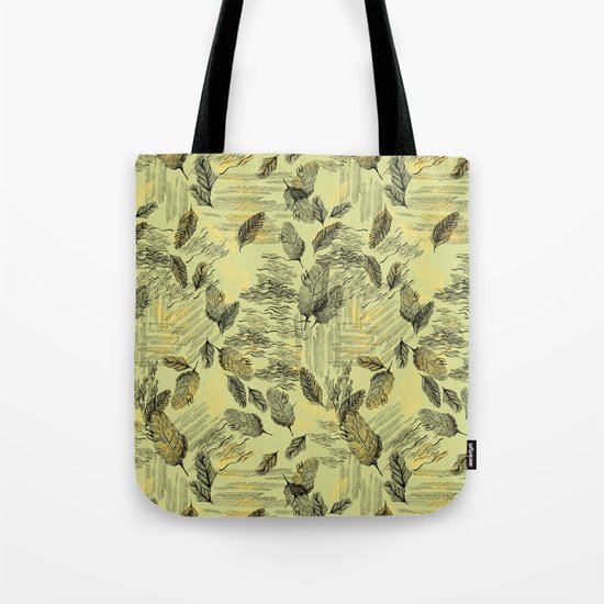 Seamless Blossom Pattern Tote Bag