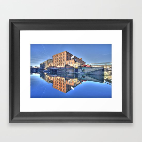 Camden Lock Framed Art Print