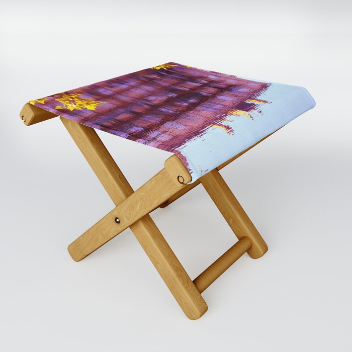 Pastel Reflection Folding Stool