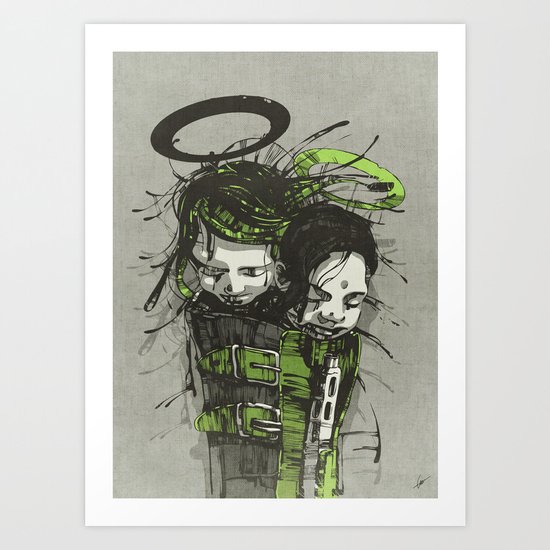 Big Sleep II. Art Print