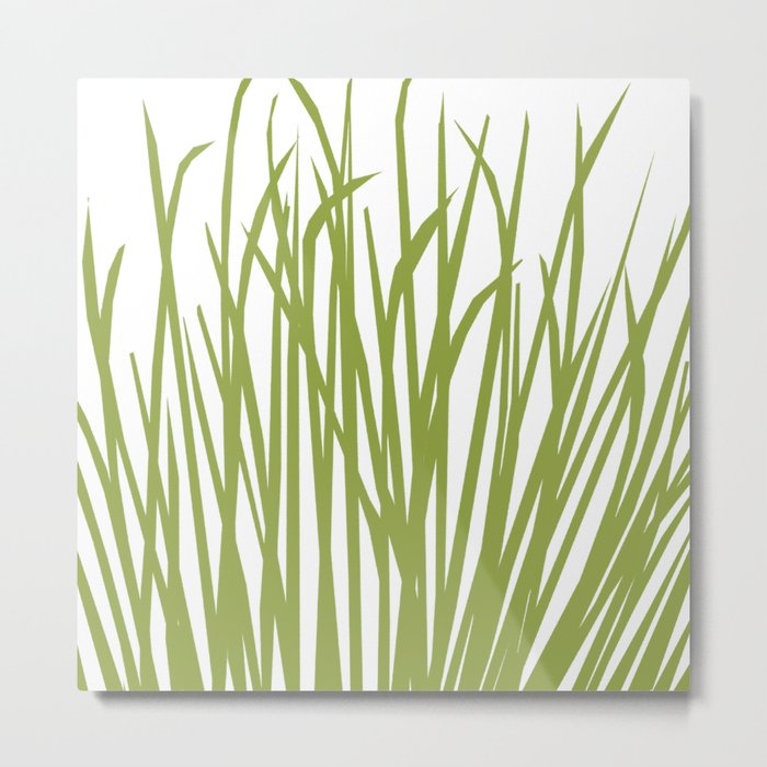 Sea Grass Metal Print