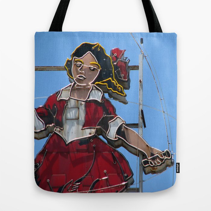 skipping girl bag