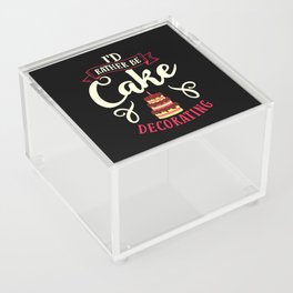 Cake Decorating Ideas Beginner Decorator Acrylic Box