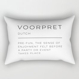 Voorpret Definition Rectangular Pillow