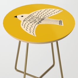 Yellow starling Side Table