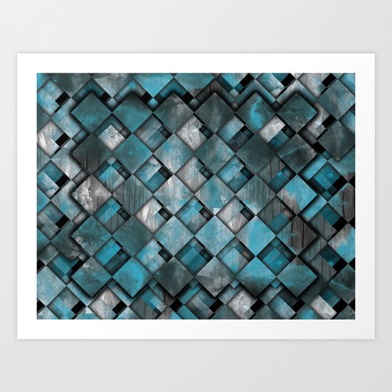 SquareTracts Full Bleed... Art Print