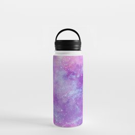 Purple Pink Galaxy Painting Water Bottle