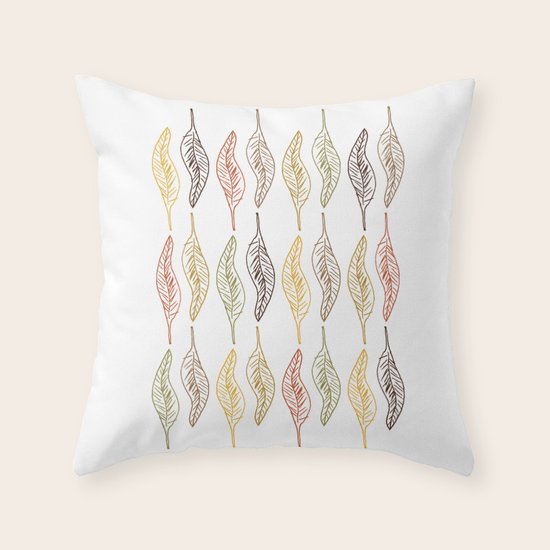 Autumn Leaves Throw Pillow