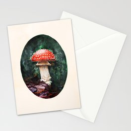 Mini Magic Mushroom | Watercolor Folklore Stationery Card