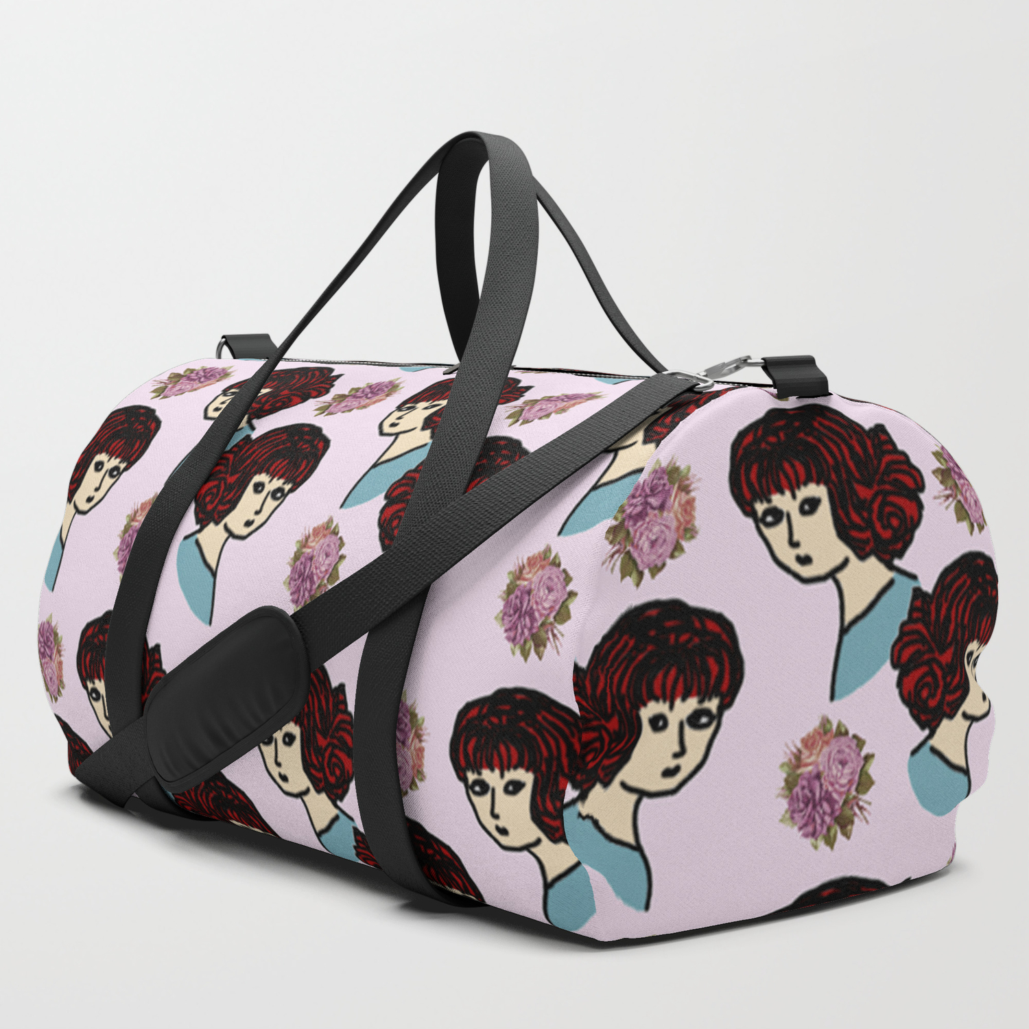 redhead canvas duffle bag