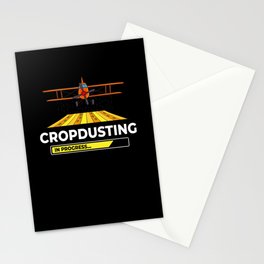 Crop Dusting Plane Rc Drone Airplane Pilot Stationery Card