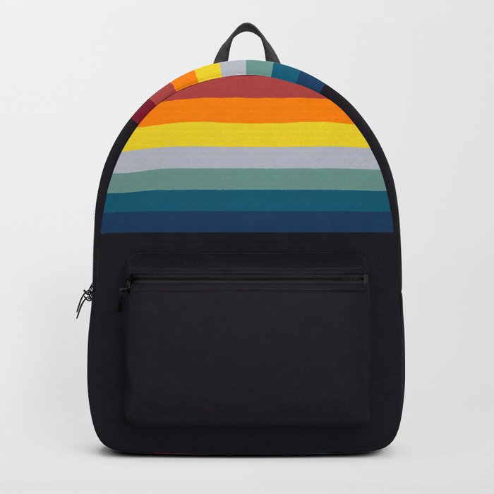 Retro Rainbow Backpack