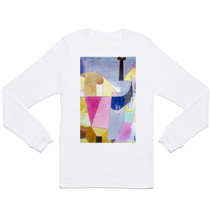Paul Klee "Black Columns in a Landscape" Long Sleeve T Shirt