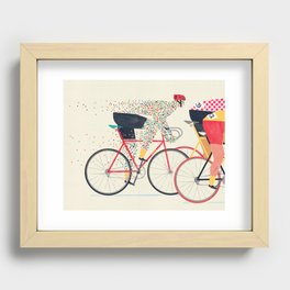 Tour de France Recessed Framed Print