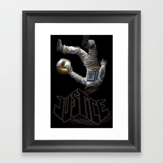 Justice-Planisphere Framed Art Print