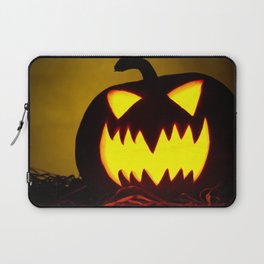 Angry Pumpkin Laptop Sleeve