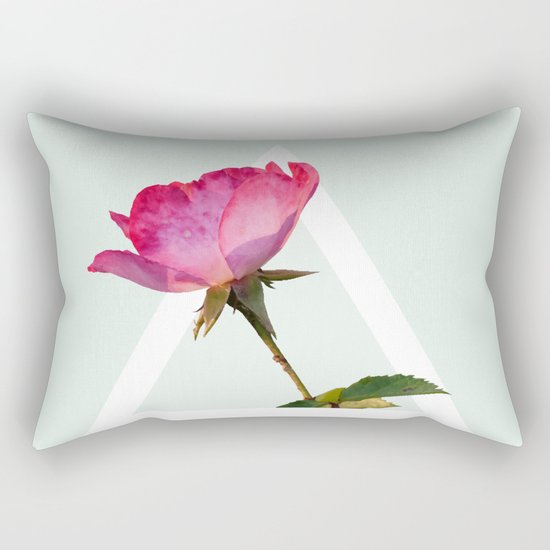 Rose #society6 #decor #lifestyle #buyart Rectangular Pillow