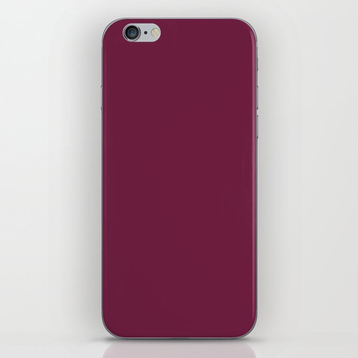 True Wine Red iPhone Skin