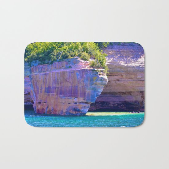 Michigan's Pictured Rocks Bath Mat