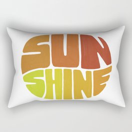 Sunshine lettering Rectangular Pillow