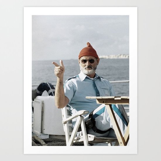 LIFE AQUATIC Art Print