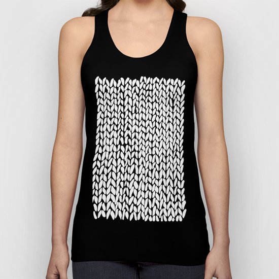 Hand Knitted Loops Unisex Tank Top