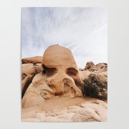Skull Rock at Joshua Tree Poster