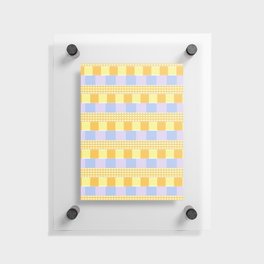 Checkerboard Chic: Incorporating Check Patterns into Your Style Floating Acrylic Print