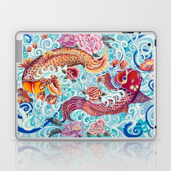 Koi Fish Laptop & iPad Skin